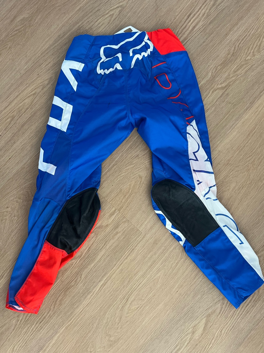 Fox Red and Blue Icon Racing Jersey - Picture 2 of 9